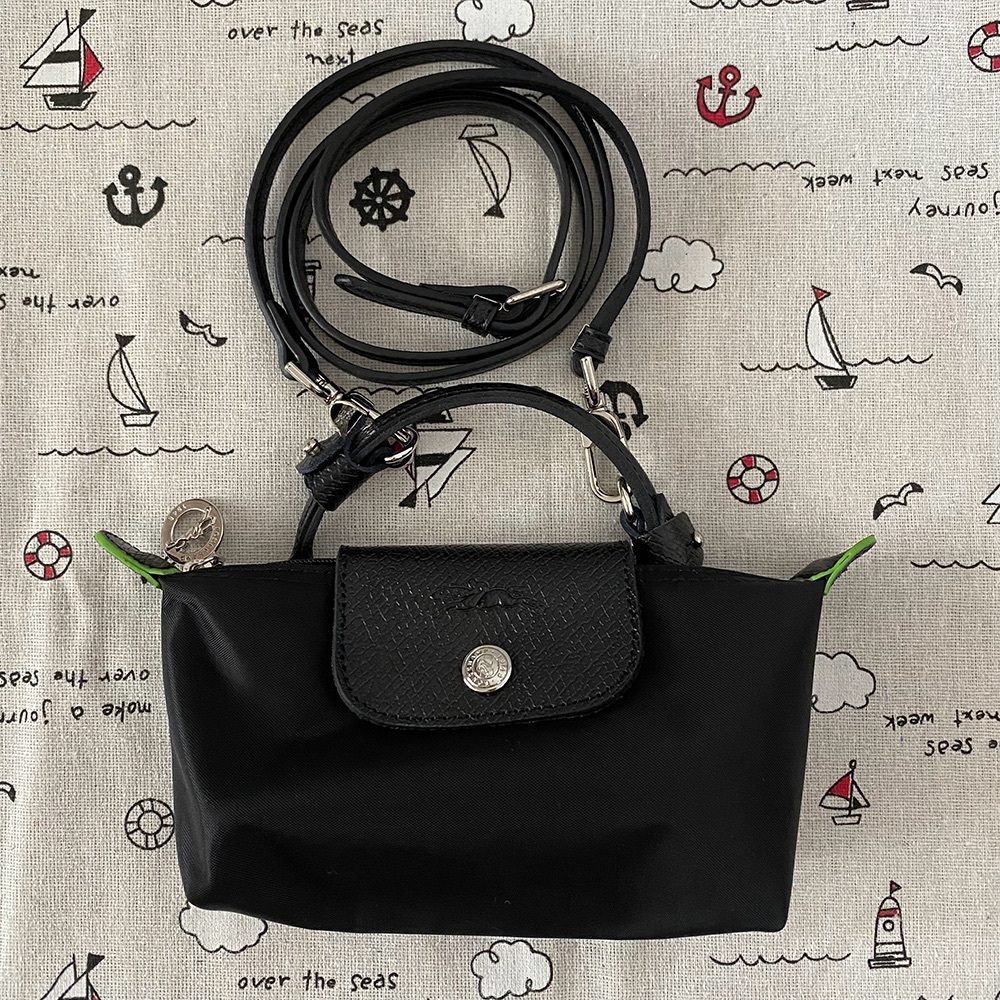 Longchamp Le Pliage Cosmetic Bag Womens Handbag Black